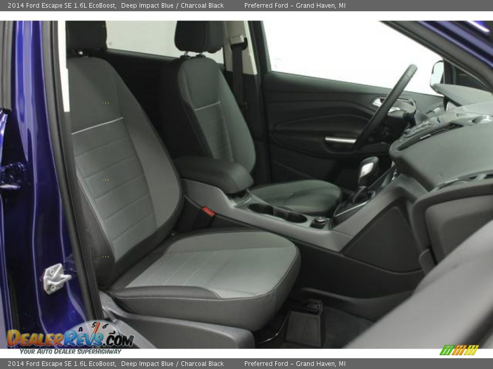 2014 Ford Escape SE 1.6L EcoBoost Deep Impact Blue / Charcoal Black Photo #21