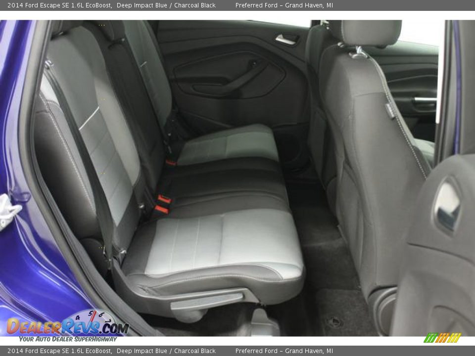2014 Ford Escape SE 1.6L EcoBoost Deep Impact Blue / Charcoal Black Photo #22