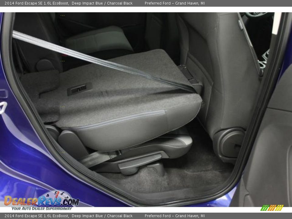 2014 Ford Escape SE 1.6L EcoBoost Deep Impact Blue / Charcoal Black Photo #23