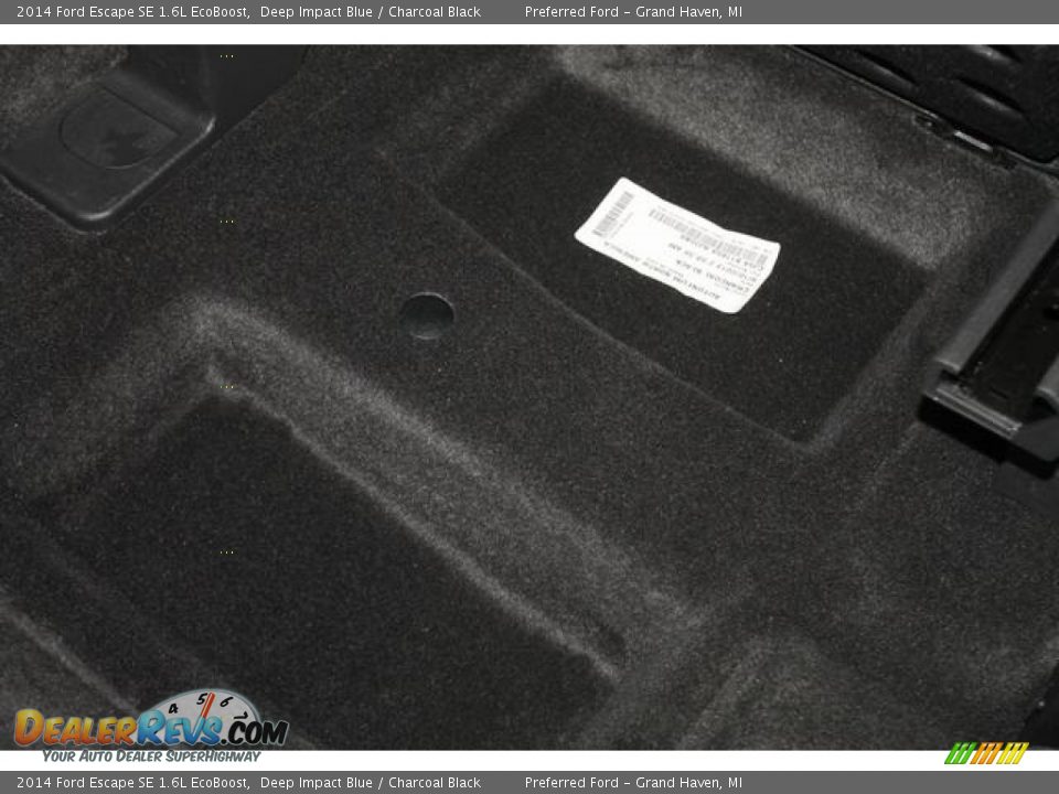 2014 Ford Escape SE 1.6L EcoBoost Deep Impact Blue / Charcoal Black Photo #25