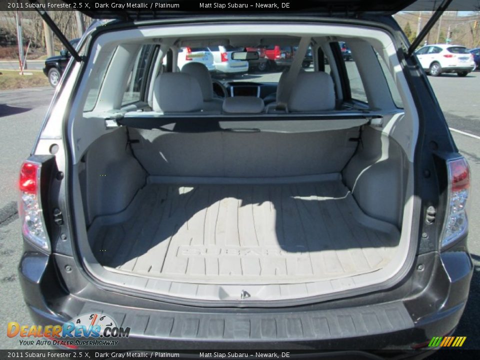 2011 Subaru Forester 2.5 X Dark Gray Metallic / Platinum Photo #19
