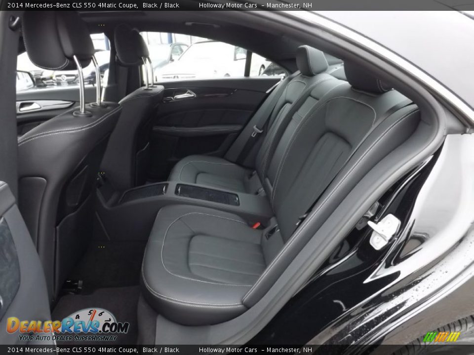 Rear Seat of 2014 Mercedes-Benz CLS 550 4Matic Coupe Photo #6