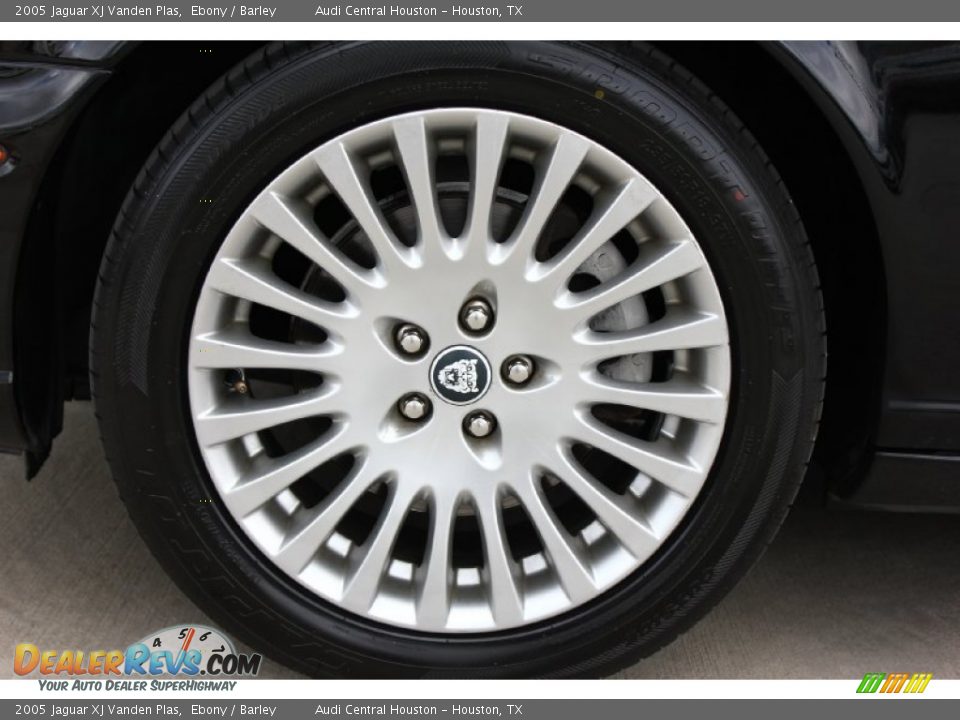 2005 Jaguar XJ Vanden Plas Ebony / Barley Photo #4