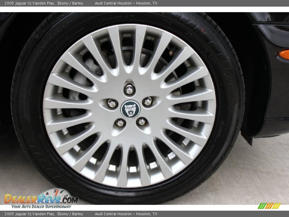 2005 Jaguar XJ Vanden Plas Ebony / Barley Photo #11