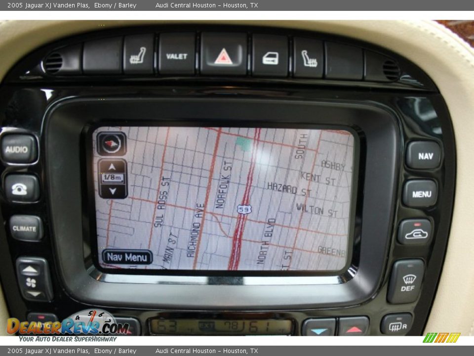 2005 Jaguar XJ Vanden Plas Ebony / Barley Photo #22