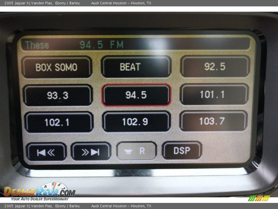 2005 Jaguar XJ Vanden Plas Ebony / Barley Photo #27