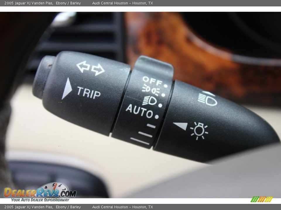 2005 Jaguar XJ Vanden Plas Ebony / Barley Photo #33