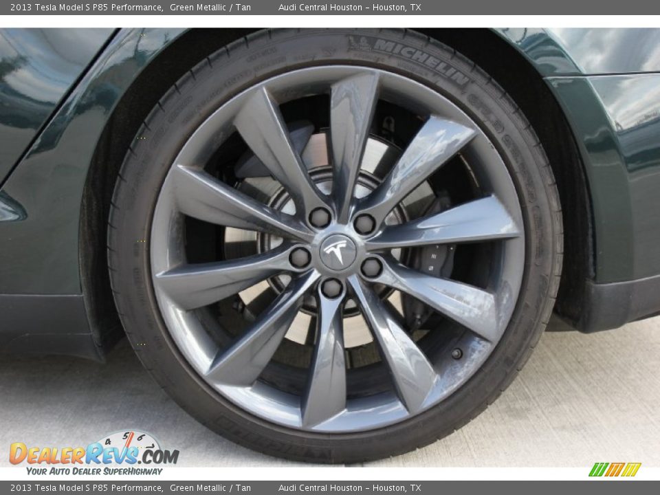 2013 Tesla Model S P85 Performance Wheel Photo #5