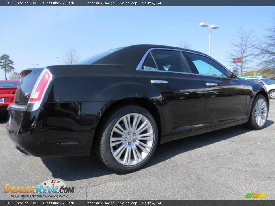 2014 Chrysler 300 C Gloss Black / Black Photo #3