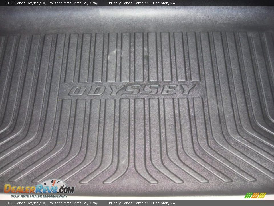 2012 Honda Odyssey LX Polished Metal Metallic / Gray Photo #13