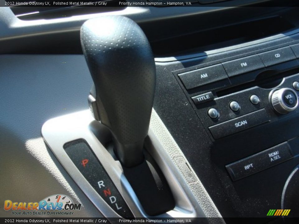 2012 Honda Odyssey LX Polished Metal Metallic / Gray Photo #23