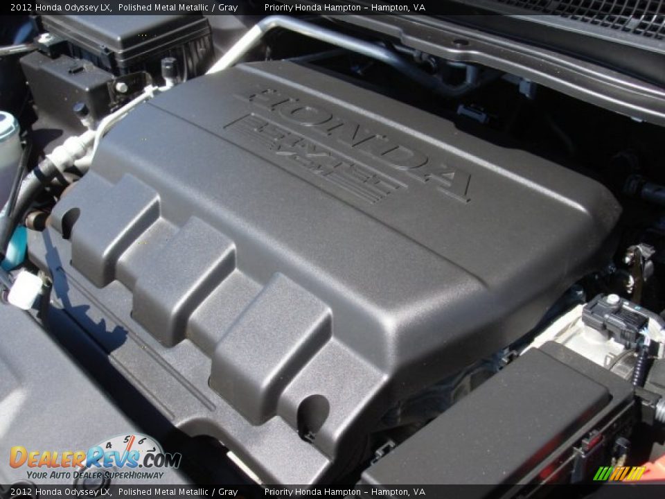 2012 Honda Odyssey LX Polished Metal Metallic / Gray Photo #27