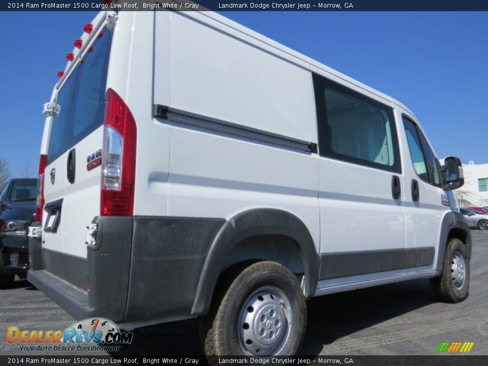 2014 Ram ProMaster 1500 Cargo Low Roof Bright White / Gray Photo #3