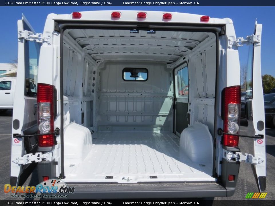 2014 Ram ProMaster 1500 Cargo Low Roof Bright White / Gray Photo #9