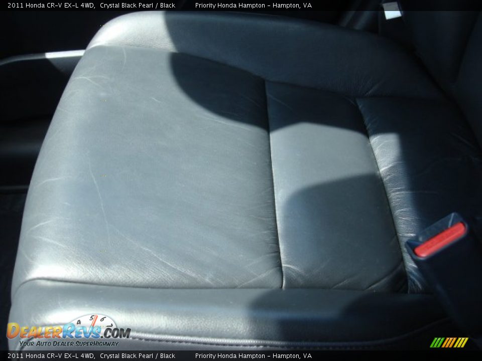 2011 Honda CR-V EX-L 4WD Crystal Black Pearl / Black Photo #23