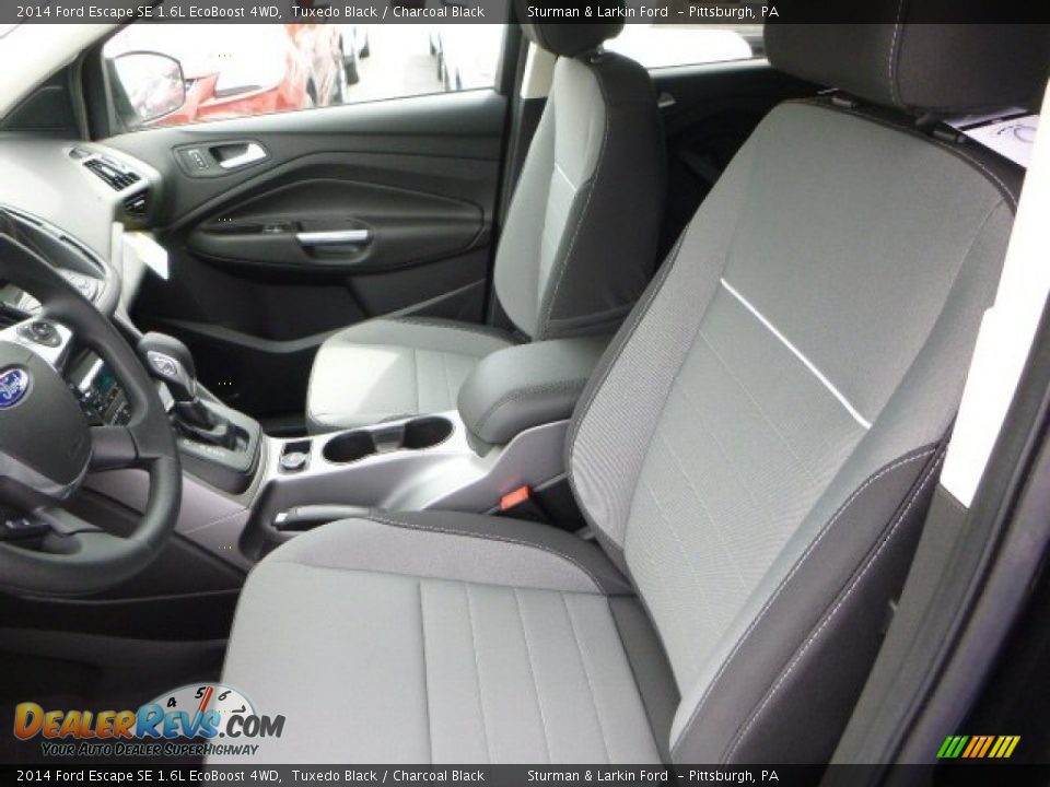 2014 Ford Escape SE 1.6L EcoBoost 4WD Tuxedo Black / Charcoal Black Photo #8