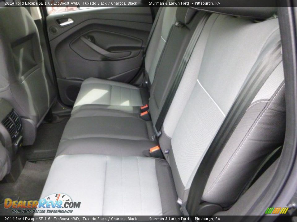 2014 Ford Escape SE 1.6L EcoBoost 4WD Tuxedo Black / Charcoal Black Photo #9