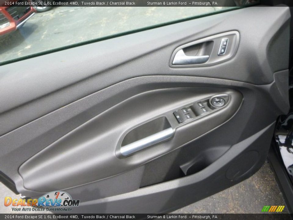2014 Ford Escape SE 1.6L EcoBoost 4WD Tuxedo Black / Charcoal Black Photo #11