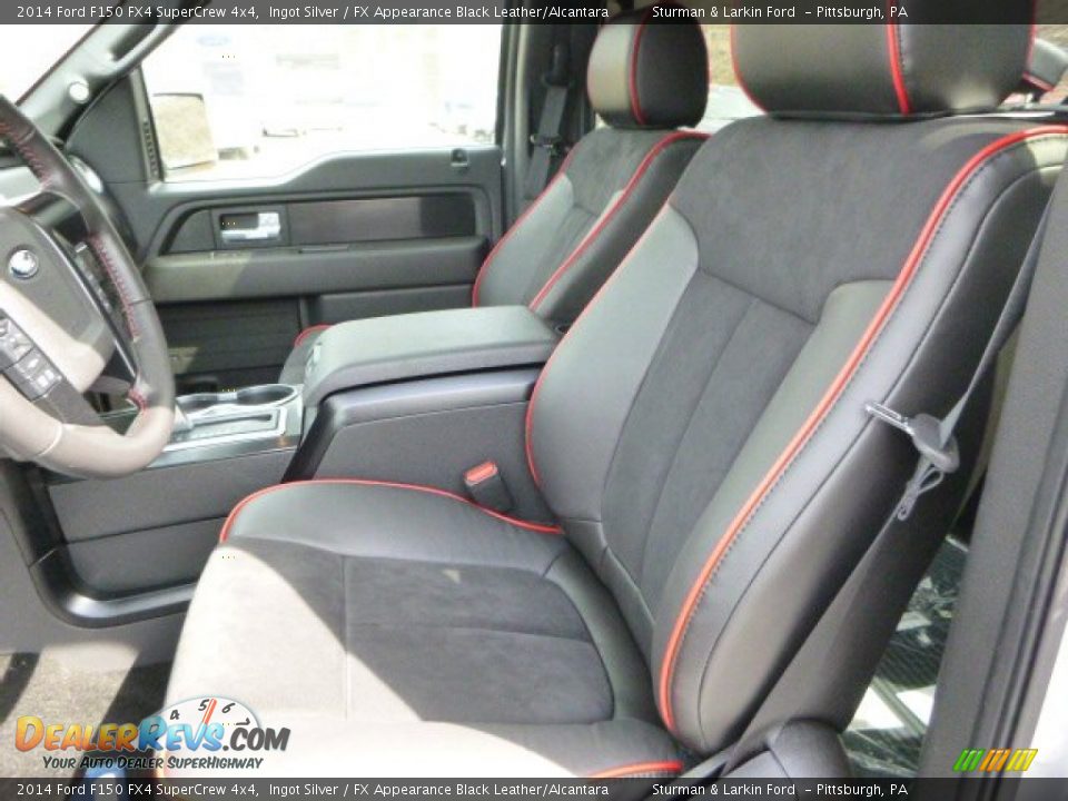Front Seat of 2014 Ford F150 FX4 SuperCrew 4x4 Photo #8