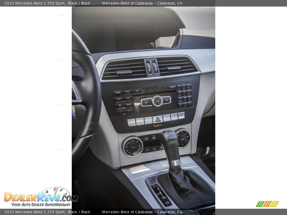 2013 Mercedes-Benz C 250 Sport Black / Black Photo #5