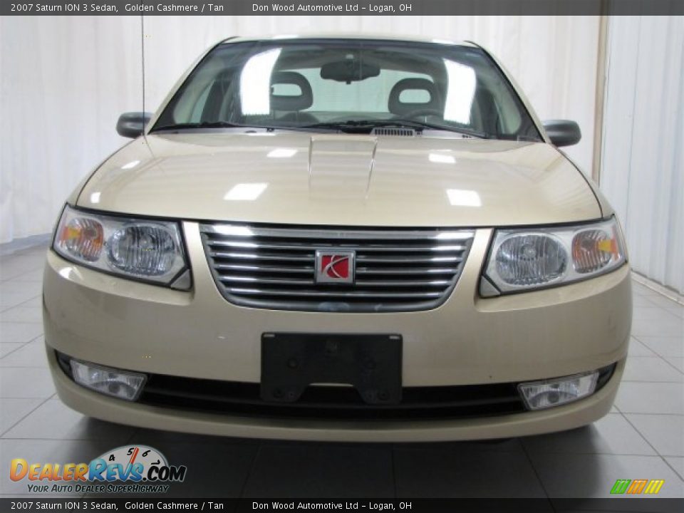 2007 Saturn ION 3 Sedan Golden Cashmere / Tan Photo #3