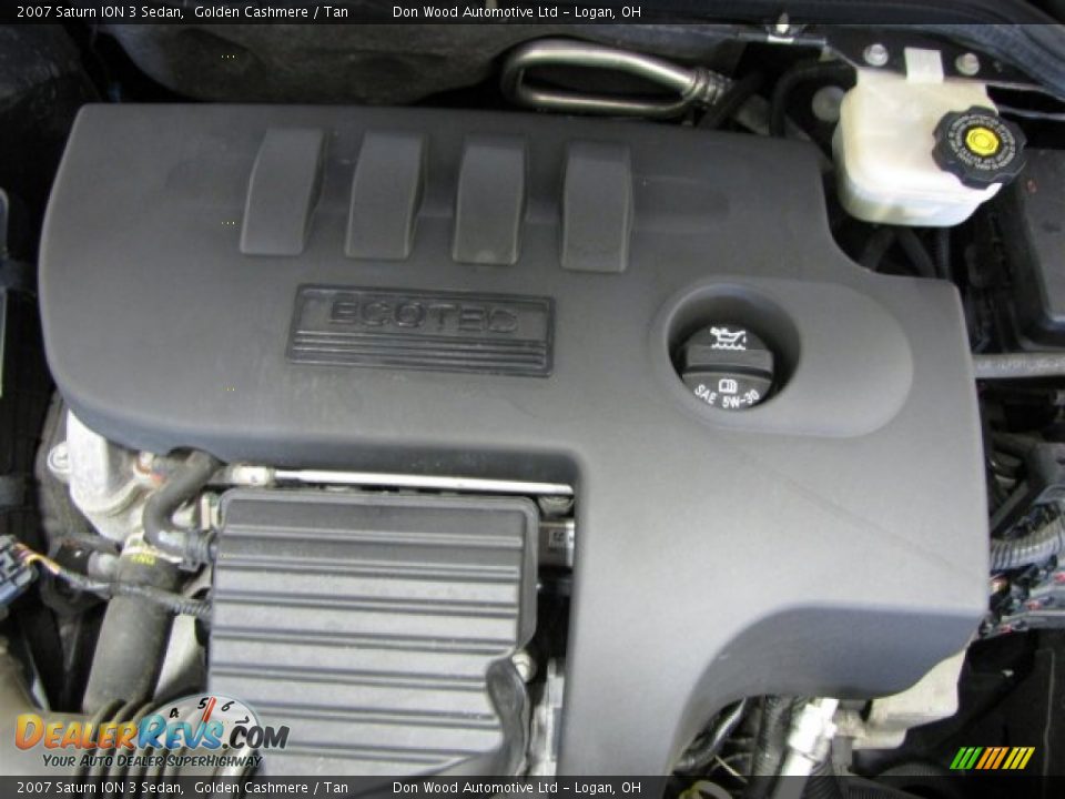 2007 Saturn ION 3 Sedan Golden Cashmere / Tan Photo #6