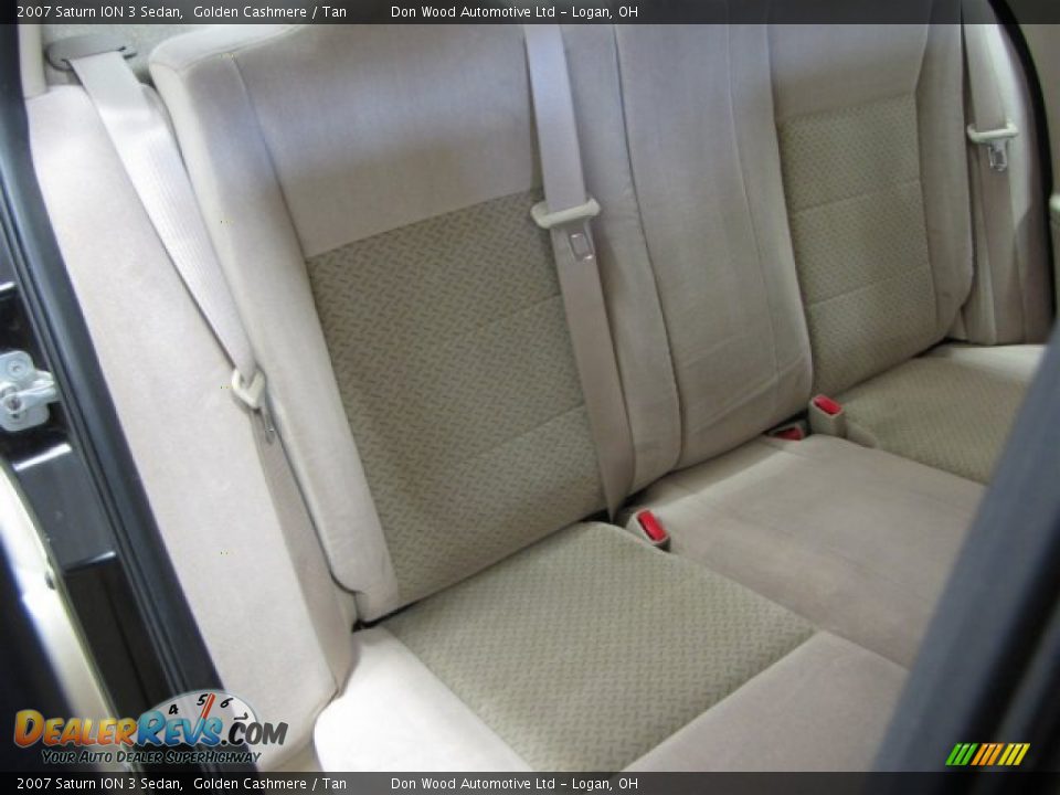 2007 Saturn ION 3 Sedan Golden Cashmere / Tan Photo #7