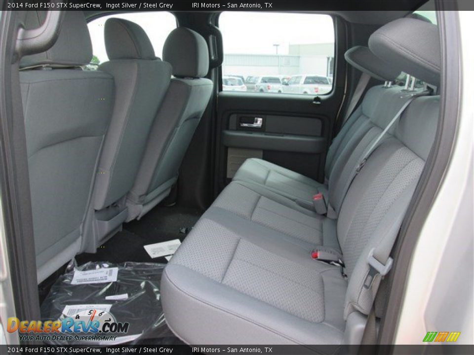 2014 Ford F150 STX SuperCrew Ingot Silver / Steel Grey Photo #7