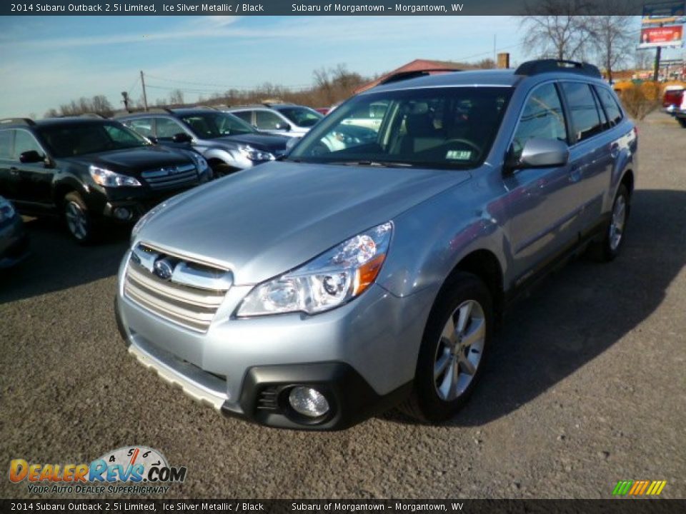 2014 Subaru Outback 2.5i Limited Ice Silver Metallic / Black Photo #3