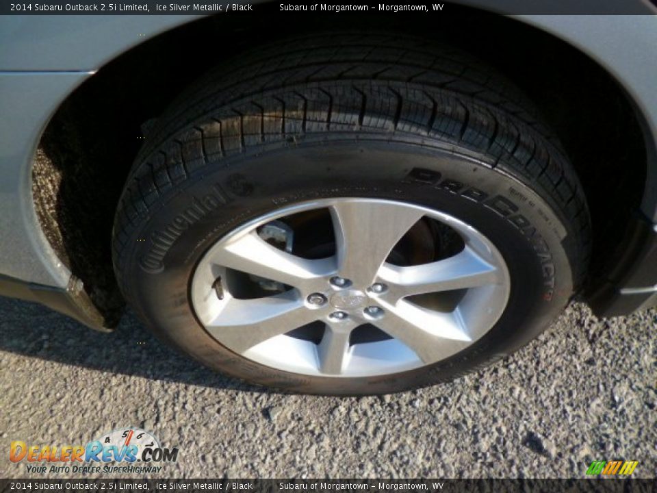 2014 Subaru Outback 2.5i Limited Ice Silver Metallic / Black Photo #7
