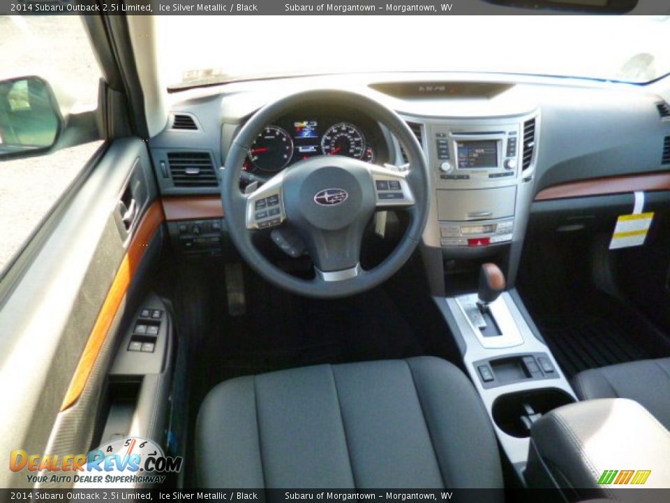 2014 Subaru Outback 2.5i Limited Ice Silver Metallic / Black Photo #13