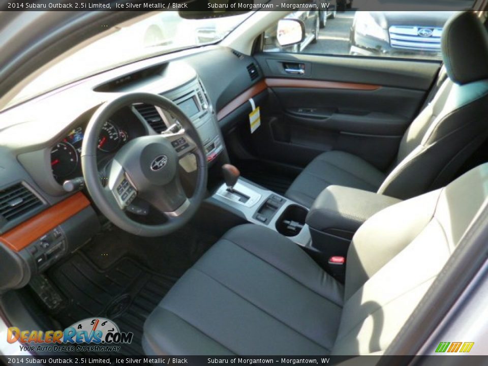 2014 Subaru Outback 2.5i Limited Ice Silver Metallic / Black Photo #15