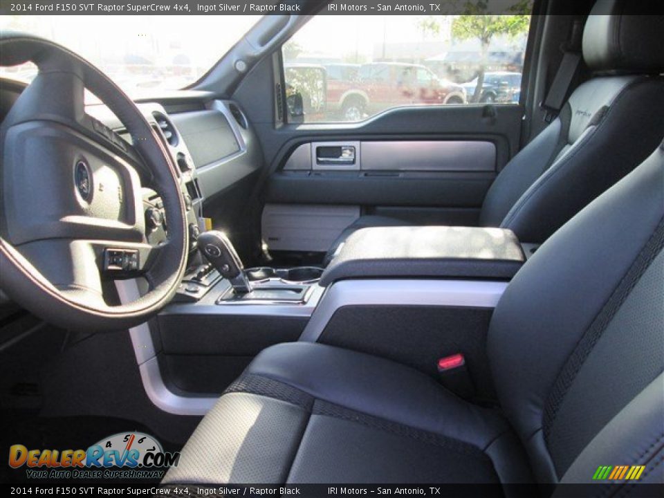 2014 Ford F150 SVT Raptor SuperCrew 4x4 Ingot Silver / Raptor Black Photo #7