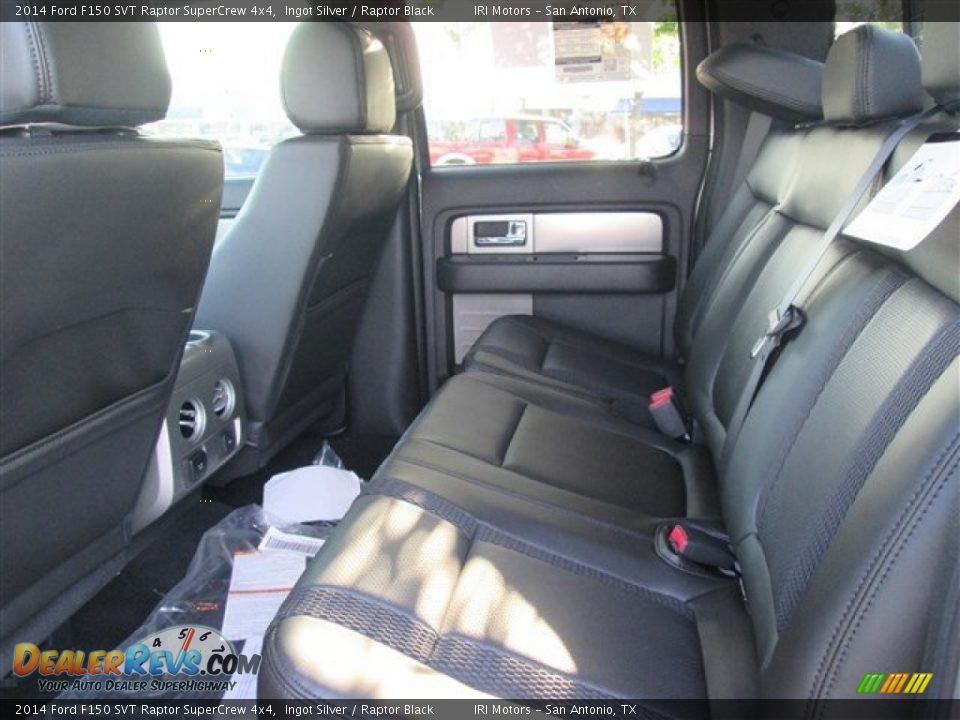 2014 Ford F150 SVT Raptor SuperCrew 4x4 Ingot Silver / Raptor Black Photo #9