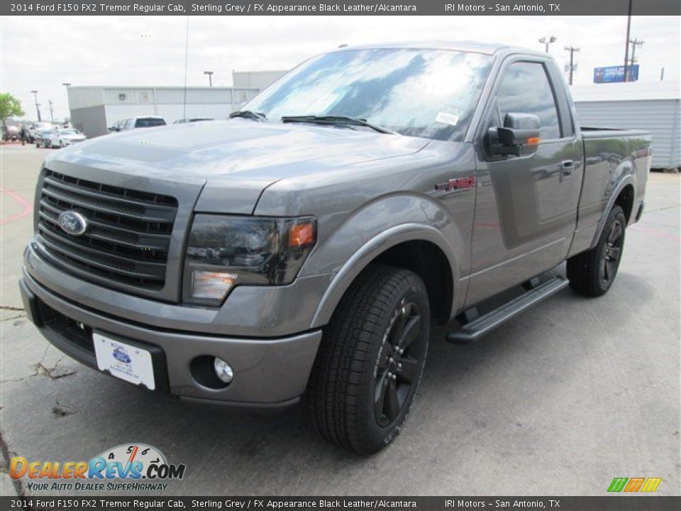 2014 Ford F150 FX2 Tremor Regular Cab Sterling Grey / FX Appearance Black Leather/Alcantara Photo #2