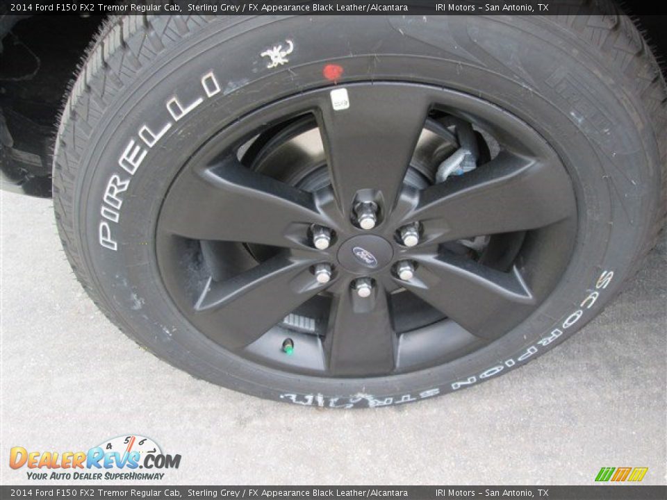 2014 Ford F150 FX2 Tremor Regular Cab Sterling Grey / FX Appearance Black Leather/Alcantara Photo #3