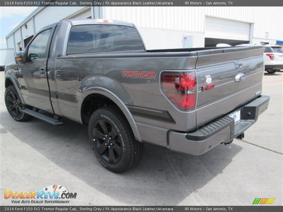 2014 Ford F150 FX2 Tremor Regular Cab Sterling Grey / FX Appearance Black Leather/Alcantara Photo #4