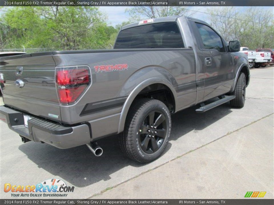 2014 Ford F150 FX2 Tremor Regular Cab Sterling Grey / FX Appearance Black Leather/Alcantara Photo #6