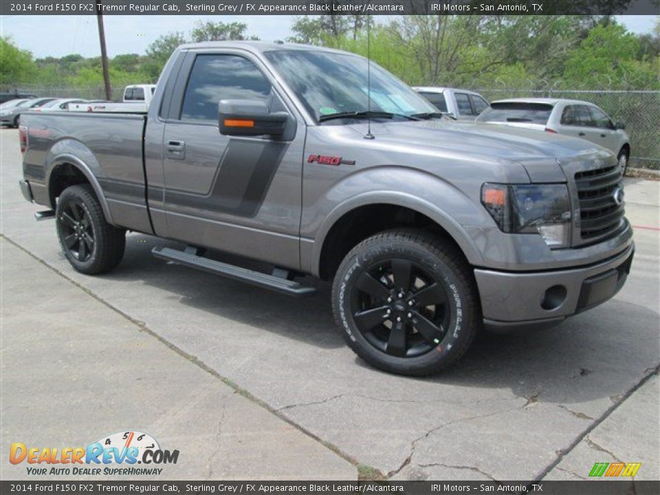 Front 3/4 View of 2014 Ford F150 FX2 Tremor Regular Cab Photo #7