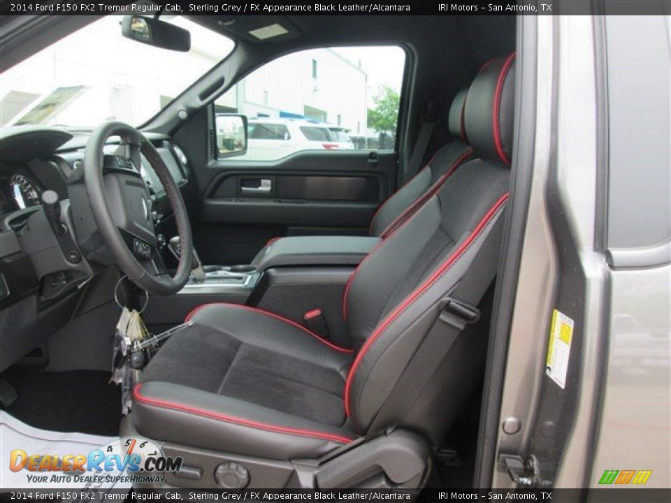 2014 Ford F150 FX2 Tremor Regular Cab Sterling Grey / FX Appearance Black Leather/Alcantara Photo #9