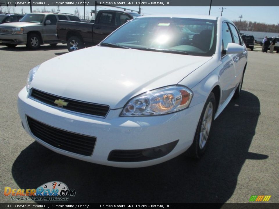 2010 Chevrolet Impala LT Summit White / Ebony Photo #3