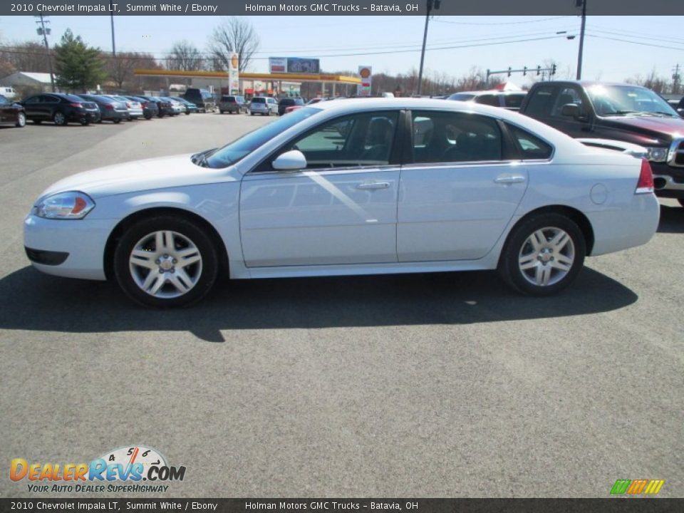 2010 Chevrolet Impala LT Summit White / Ebony Photo #4