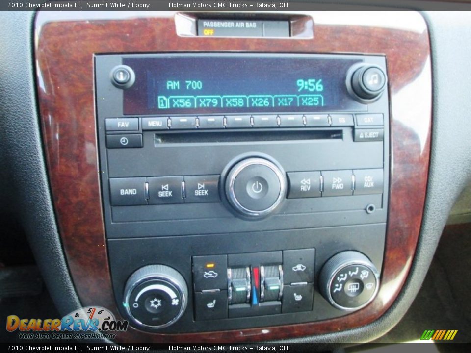 2010 Chevrolet Impala LT Summit White / Ebony Photo #8