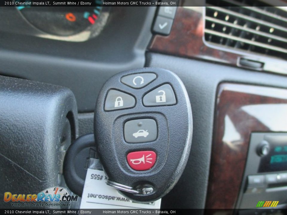 2010 Chevrolet Impala LT Summit White / Ebony Photo #10