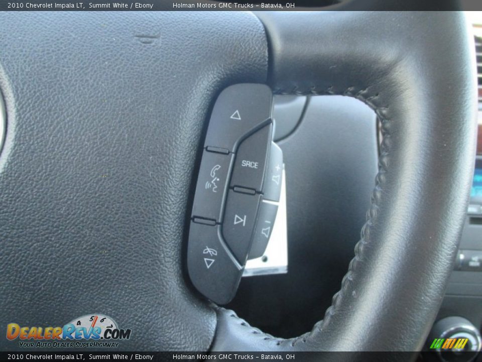 2010 Chevrolet Impala LT Summit White / Ebony Photo #11