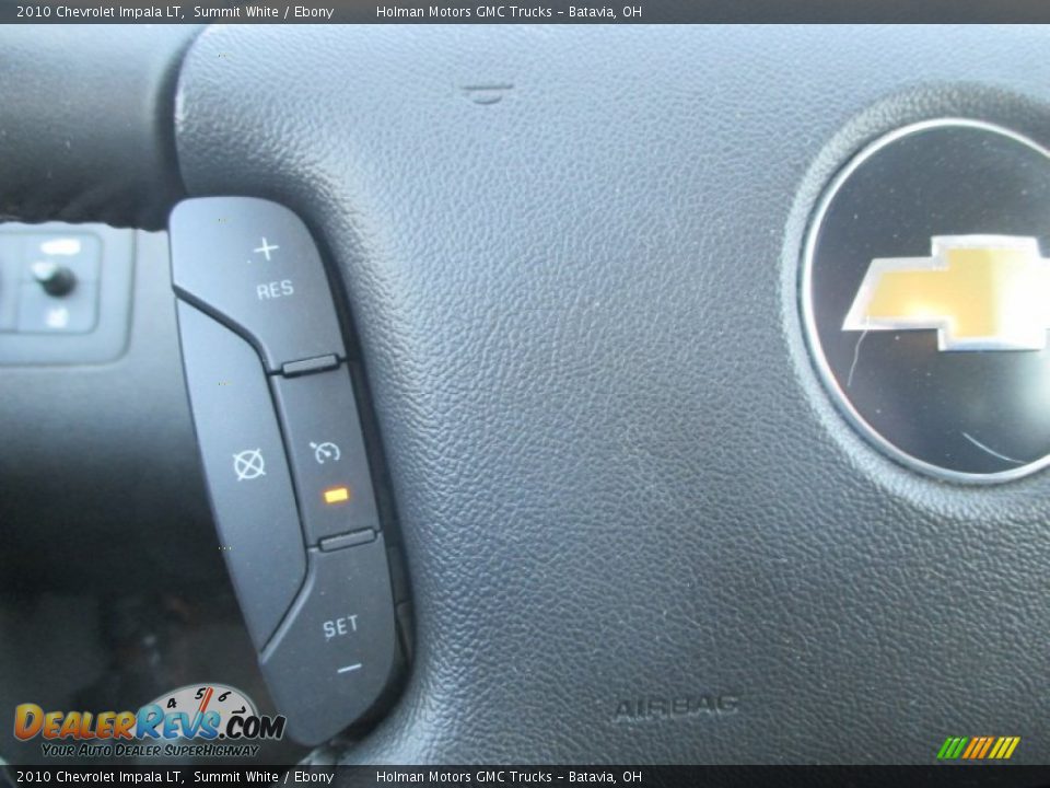 2010 Chevrolet Impala LT Summit White / Ebony Photo #12