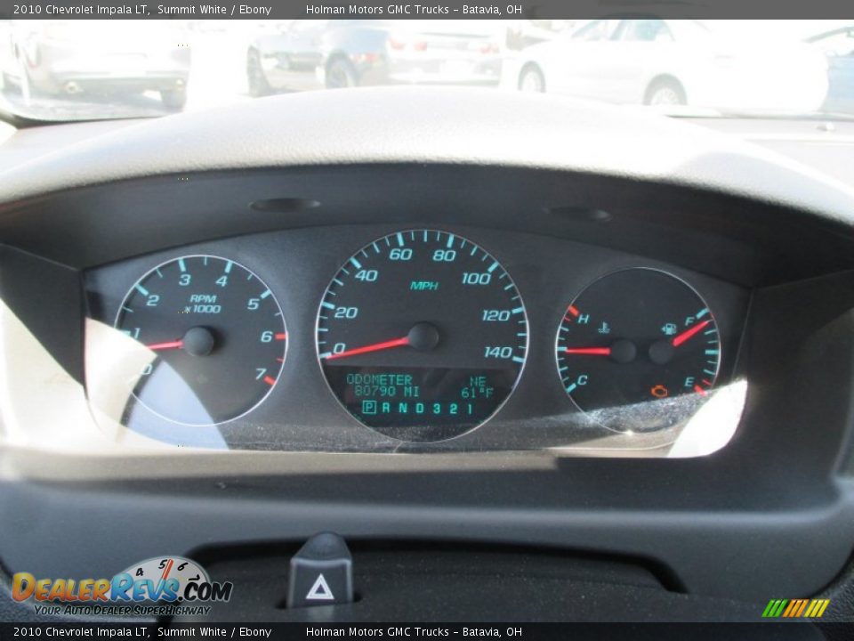 2010 Chevrolet Impala LT Summit White / Ebony Photo #13