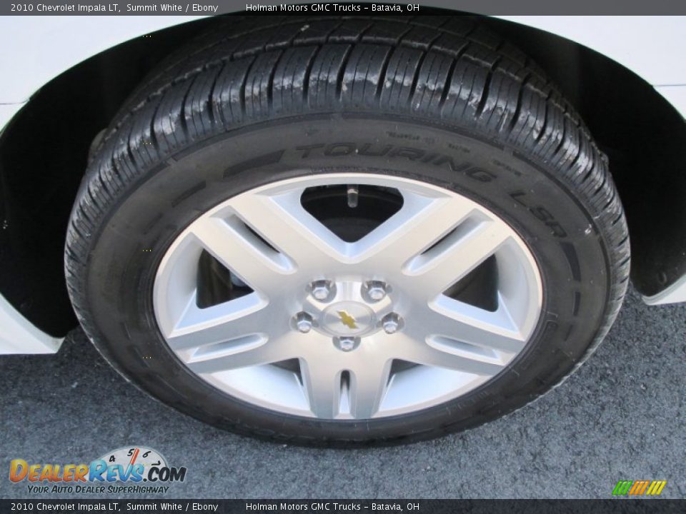 2010 Chevrolet Impala LT Summit White / Ebony Photo #20