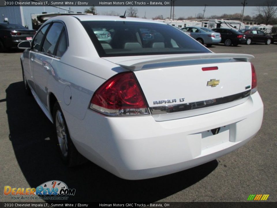 2010 Chevrolet Impala LT Summit White / Ebony Photo #21