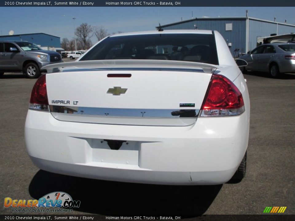 2010 Chevrolet Impala LT Summit White / Ebony Photo #22
